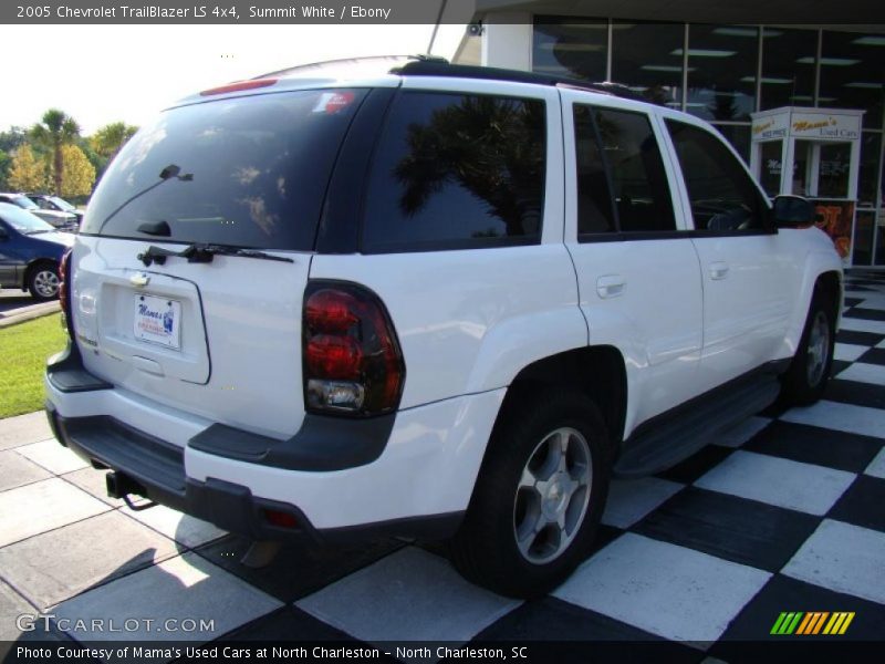 Summit White / Ebony 2005 Chevrolet TrailBlazer LS 4x4