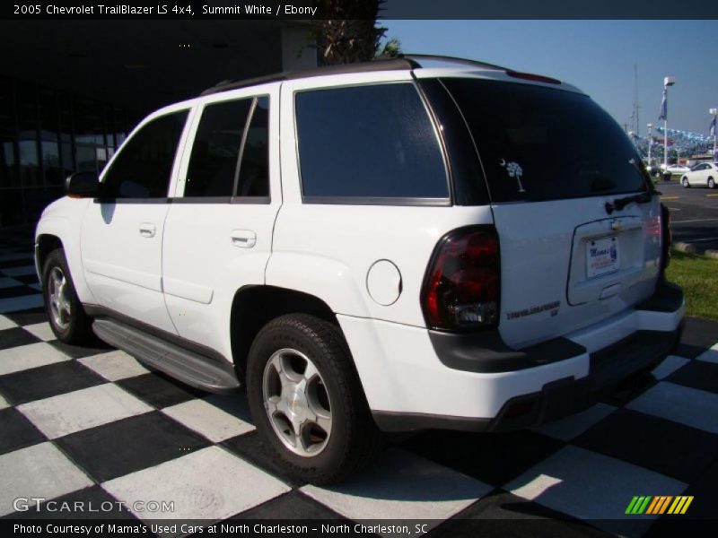 Summit White / Ebony 2005 Chevrolet TrailBlazer LS 4x4