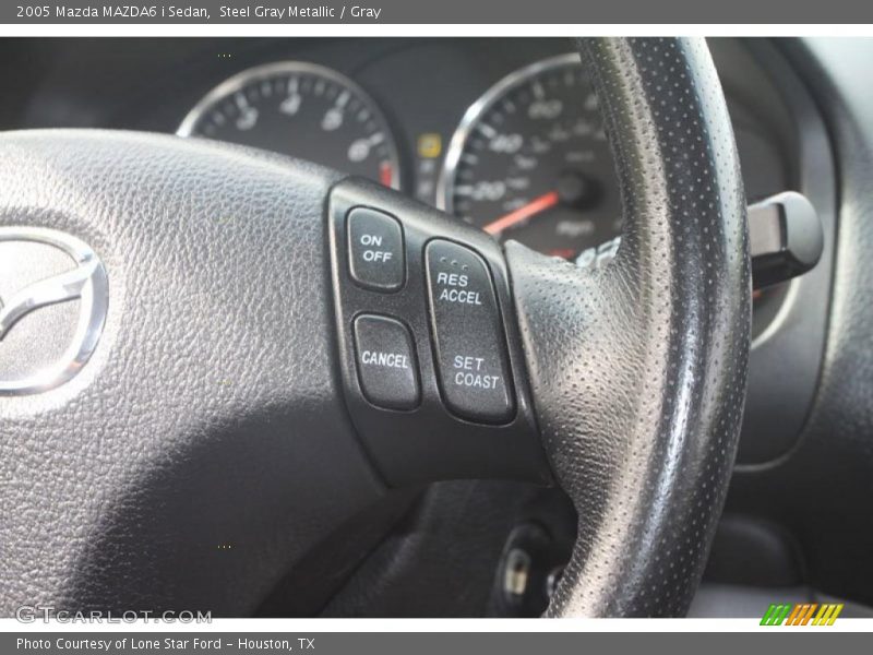 Steel Gray Metallic / Gray 2005 Mazda MAZDA6 i Sedan