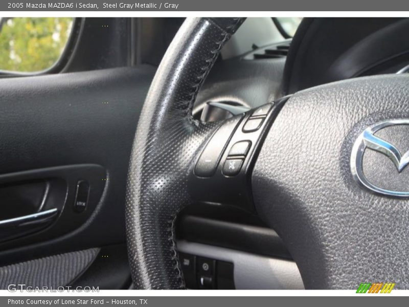 Steel Gray Metallic / Gray 2005 Mazda MAZDA6 i Sedan