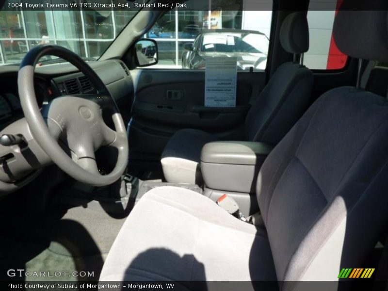 Radiant Red / Oak 2004 Toyota Tacoma V6 TRD Xtracab 4x4
