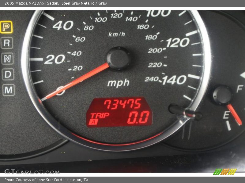 Steel Gray Metallic / Gray 2005 Mazda MAZDA6 i Sedan
