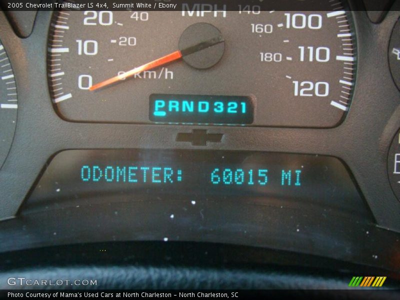 Summit White / Ebony 2005 Chevrolet TrailBlazer LS 4x4
