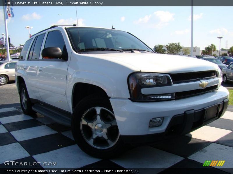 Summit White / Ebony 2005 Chevrolet TrailBlazer LS 4x4