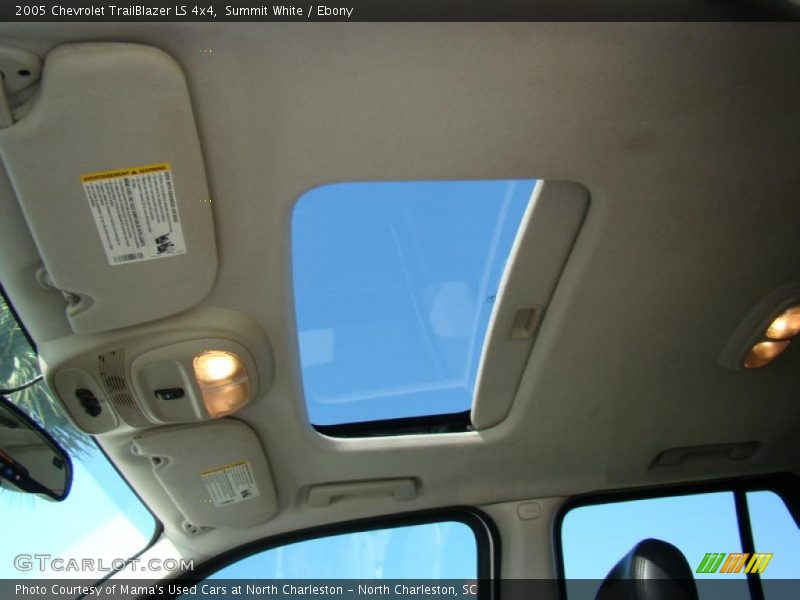Summit White / Ebony 2005 Chevrolet TrailBlazer LS 4x4