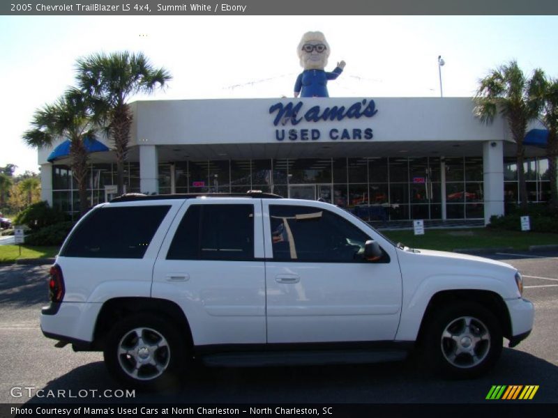 Summit White / Ebony 2005 Chevrolet TrailBlazer LS 4x4