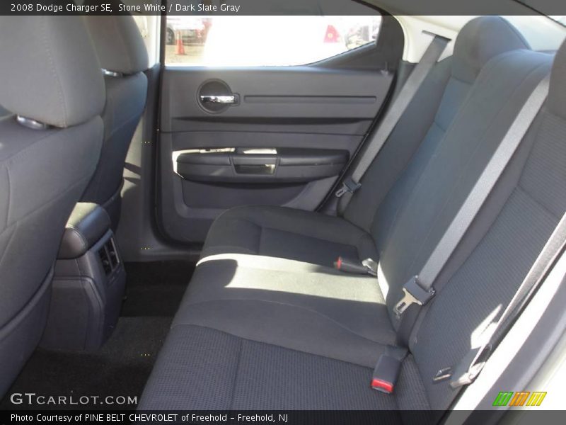 Stone White / Dark Slate Gray 2008 Dodge Charger SE