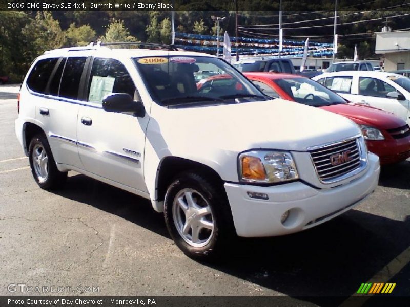 Summit White / Ebony Black 2006 GMC Envoy SLE 4x4