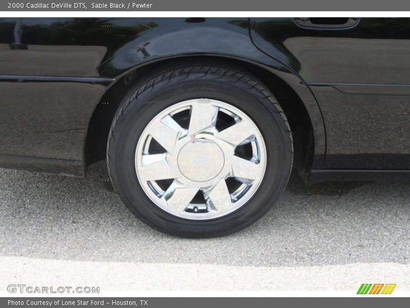 Sable Black / Pewter 2000 Cadillac DeVille DTS