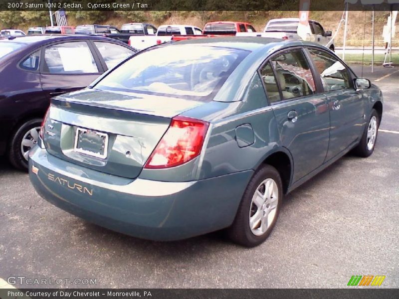 Cypress Green / Tan 2007 Saturn ION 2 Sedan
