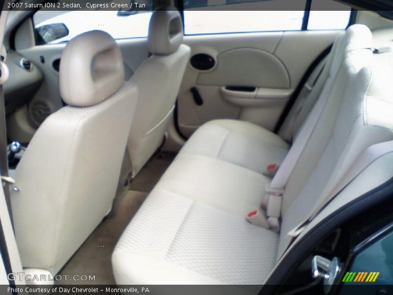 Cypress Green / Tan 2007 Saturn ION 2 Sedan