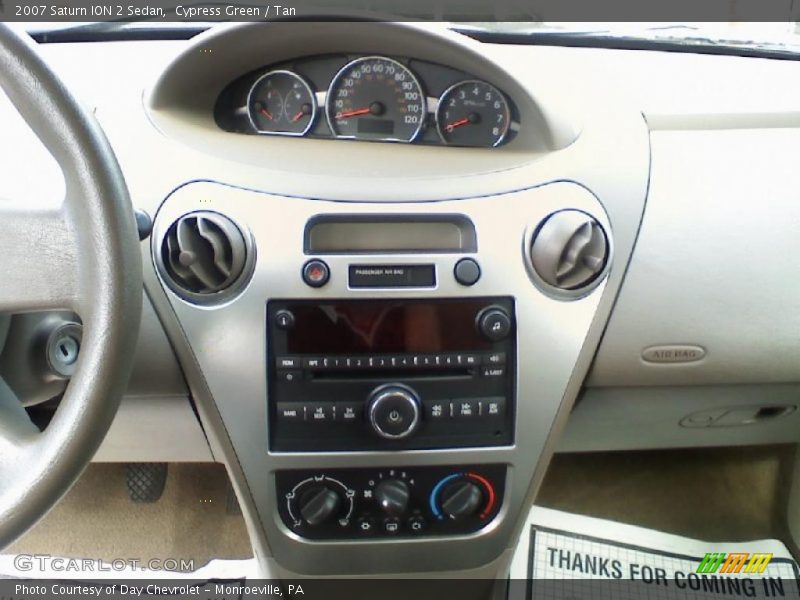 Cypress Green / Tan 2007 Saturn ION 2 Sedan