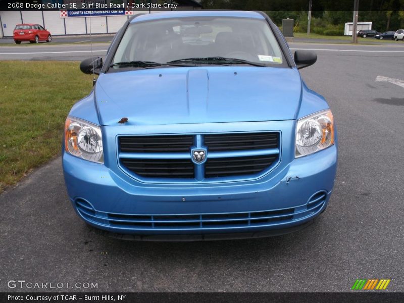 Surf Blue Pearl / Dark Slate Gray 2008 Dodge Caliber SE