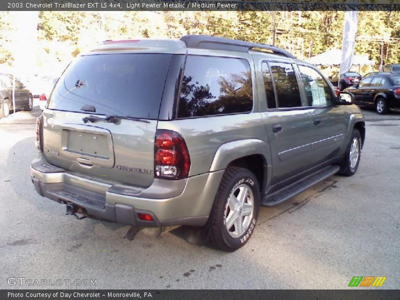 Light Pewter Metallic / Medium Pewter 2003 Chevrolet TrailBlazer EXT LS 4x4