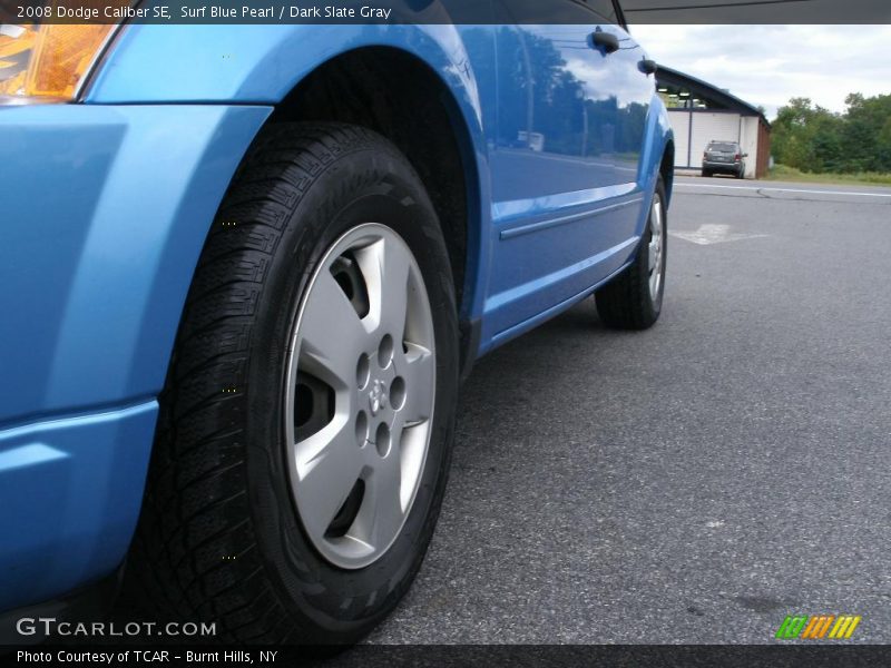 Surf Blue Pearl / Dark Slate Gray 2008 Dodge Caliber SE