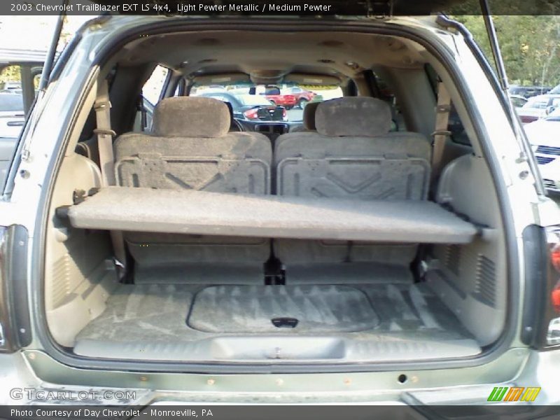Light Pewter Metallic / Medium Pewter 2003 Chevrolet TrailBlazer EXT LS 4x4