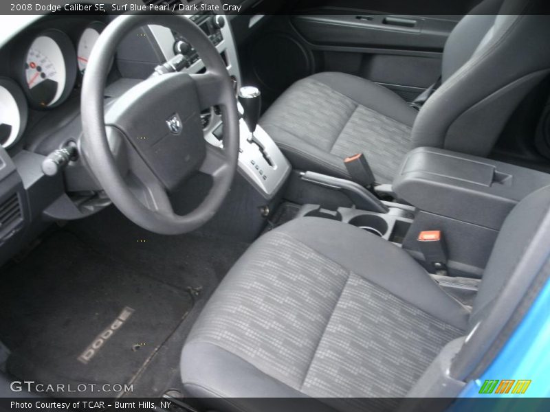 Surf Blue Pearl / Dark Slate Gray 2008 Dodge Caliber SE