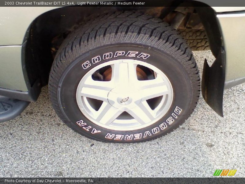 Light Pewter Metallic / Medium Pewter 2003 Chevrolet TrailBlazer EXT LS 4x4
