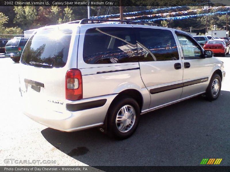 Galaxy Silver Metallic / Medium Gray 2002 Chevrolet Venture LS