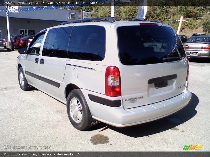 Galaxy Silver Metallic / Medium Gray 2002 Chevrolet Venture LS
