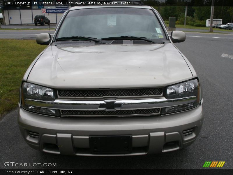Light Pewter Metallic / Medium Pewter 2003 Chevrolet TrailBlazer LS 4x4