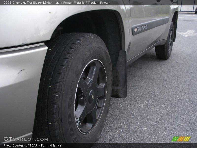 Light Pewter Metallic / Medium Pewter 2003 Chevrolet TrailBlazer LS 4x4
