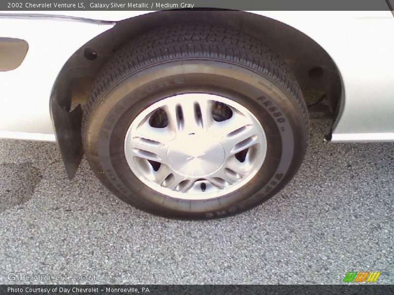 Galaxy Silver Metallic / Medium Gray 2002 Chevrolet Venture LS