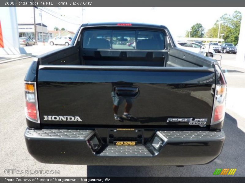 Formal Black / Gray 2008 Honda Ridgeline RTL