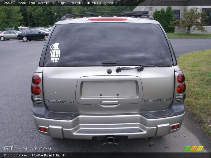 Light Pewter Metallic / Medium Pewter 2003 Chevrolet TrailBlazer LS 4x4