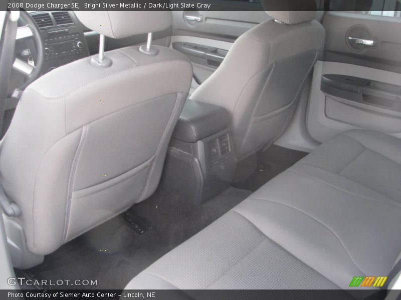 Bright Silver Metallic / Dark/Light Slate Gray 2008 Dodge Charger SE