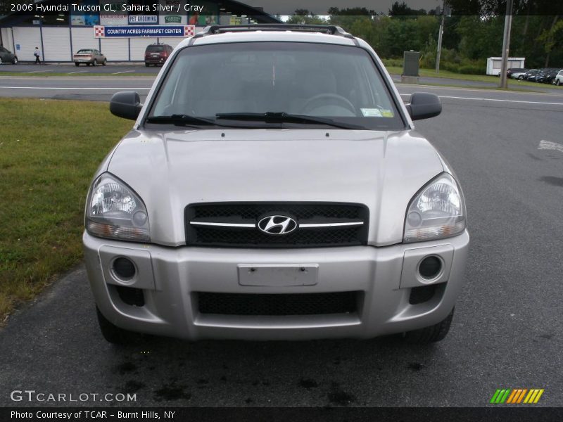 Sahara Silver / Gray 2006 Hyundai Tucson GL
