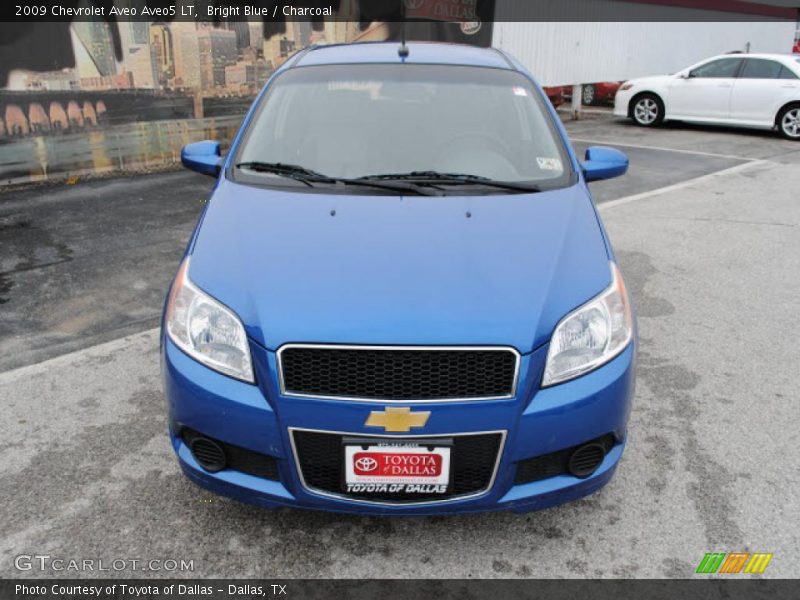 Bright Blue / Charcoal 2009 Chevrolet Aveo Aveo5 LT