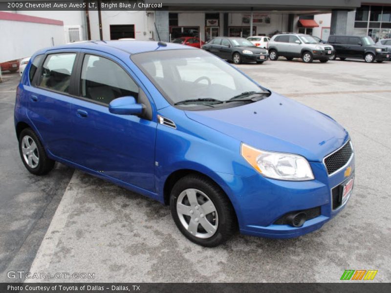 Bright Blue / Charcoal 2009 Chevrolet Aveo Aveo5 LT