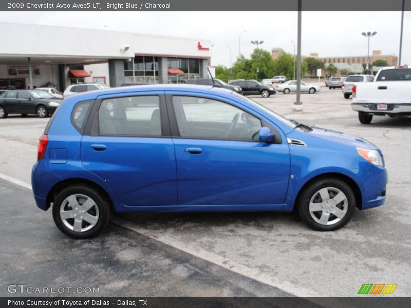 Bright Blue / Charcoal 2009 Chevrolet Aveo Aveo5 LT