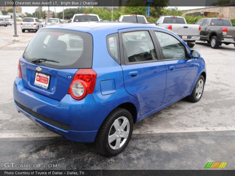 Bright Blue / Charcoal 2009 Chevrolet Aveo Aveo5 LT