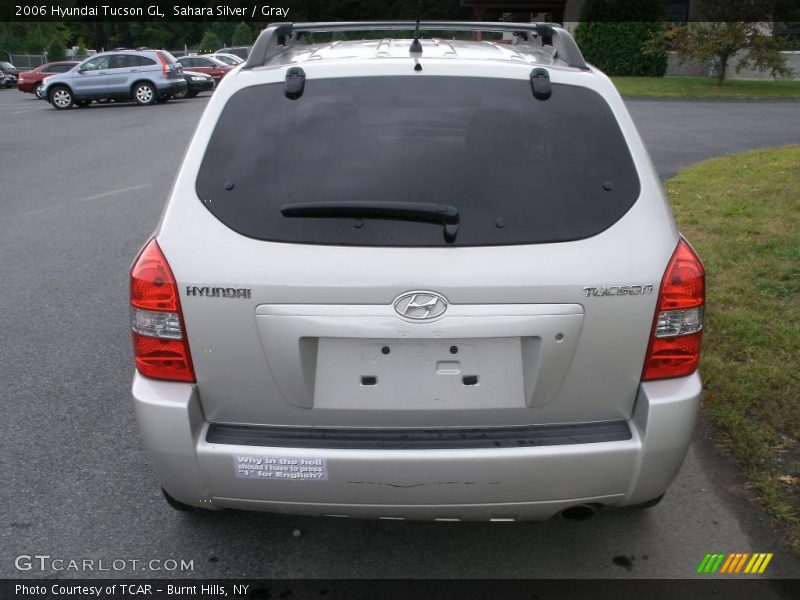 Sahara Silver / Gray 2006 Hyundai Tucson GL