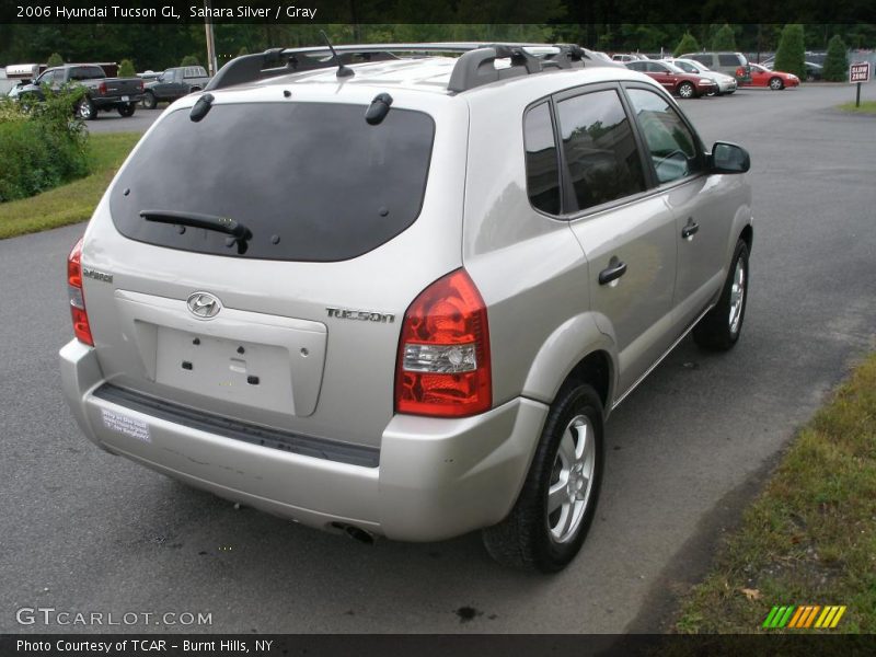 Sahara Silver / Gray 2006 Hyundai Tucson GL