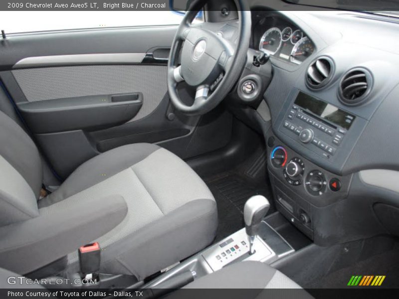 Bright Blue / Charcoal 2009 Chevrolet Aveo Aveo5 LT