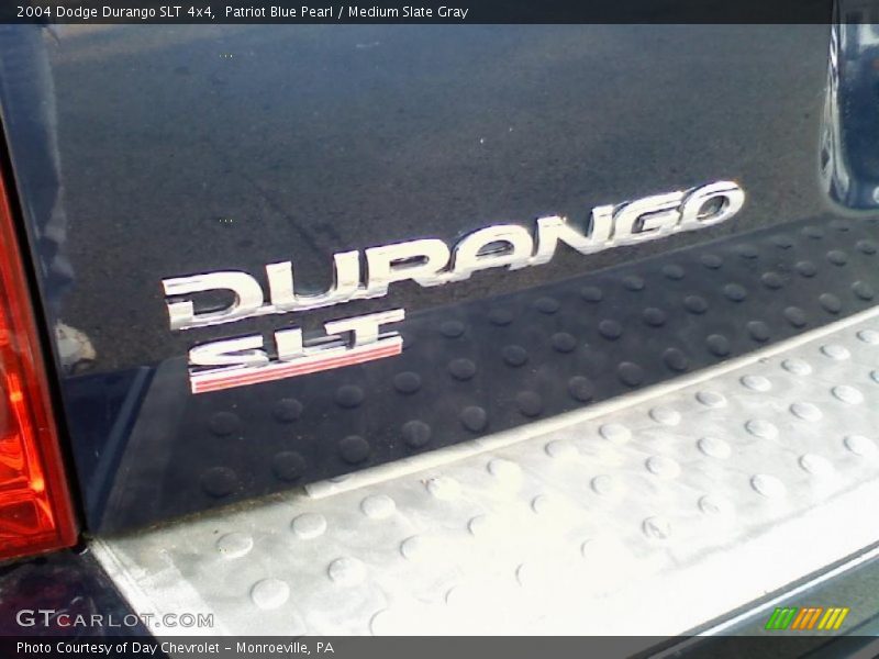 Patriot Blue Pearl / Medium Slate Gray 2004 Dodge Durango SLT 4x4