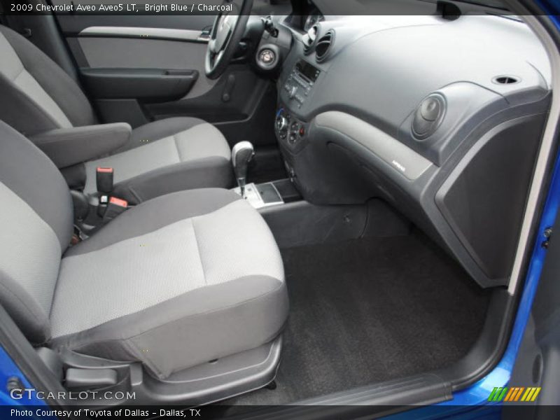 Bright Blue / Charcoal 2009 Chevrolet Aveo Aveo5 LT