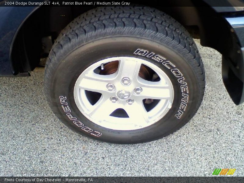 Patriot Blue Pearl / Medium Slate Gray 2004 Dodge Durango SLT 4x4