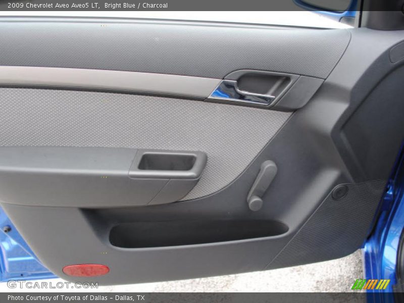 Bright Blue / Charcoal 2009 Chevrolet Aveo Aveo5 LT