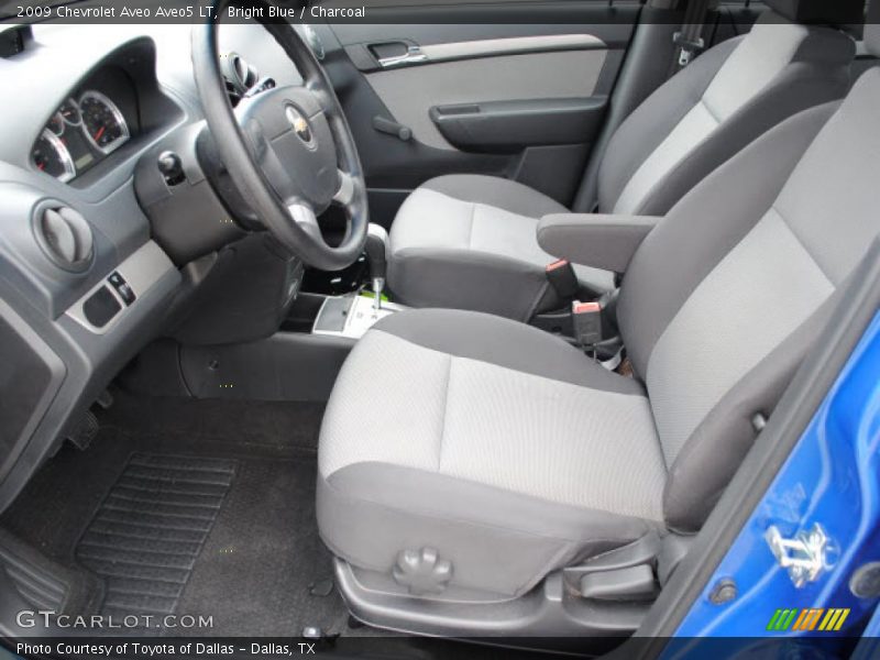 Bright Blue / Charcoal 2009 Chevrolet Aveo Aveo5 LT
