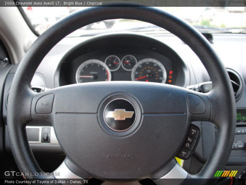 Bright Blue / Charcoal 2009 Chevrolet Aveo Aveo5 LT