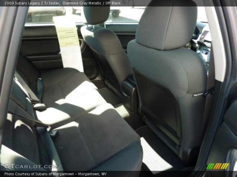 Diamond Gray Metallic / Off Black 2009 Subaru Legacy 2.5i Sedan