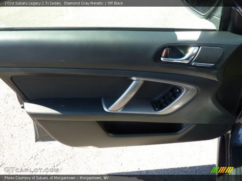 Diamond Gray Metallic / Off Black 2009 Subaru Legacy 2.5i Sedan