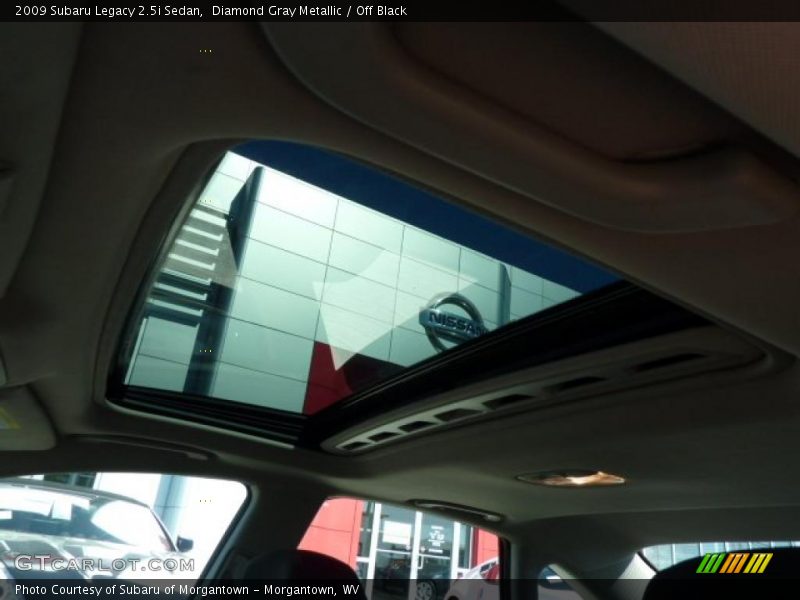 Diamond Gray Metallic / Off Black 2009 Subaru Legacy 2.5i Sedan