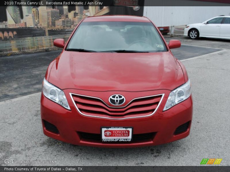 Barcelona Red Metallic / Ash Gray 2010 Toyota Camry LE