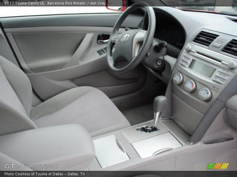 Barcelona Red Metallic / Ash Gray 2010 Toyota Camry LE