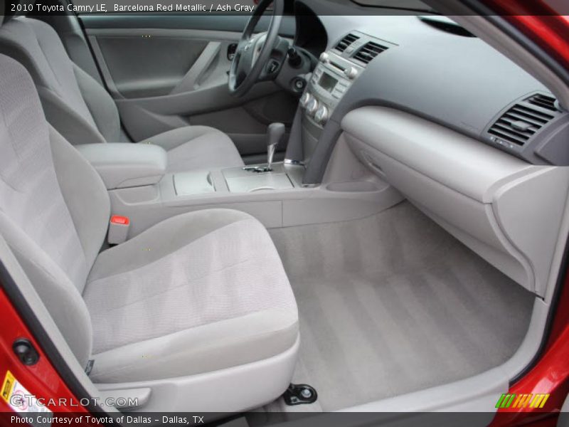Barcelona Red Metallic / Ash Gray 2010 Toyota Camry LE